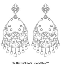 Elegant Chandelier Earrings Design for Fashion Lovers