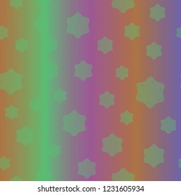 Elegant charming fairy abstract background multicolored geometric.