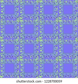 Elegant charming magical abstract background multicolored geometric seamless pattern grid.