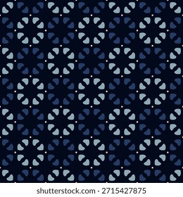 Elegante padrão quadriculado formas quadradas motif fundo azul clássico contínuo. Moderna decoração abstrato linhas de tecido de diamante design têxtil swatch senhoras vestido, camisa dos homens todo o bloco de impressão.