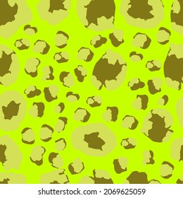 Elegant Cheetah Safari Seamless Leopard Print. Leopard Print Seamless Vector Design. Trendy Animal Skin Fashion Pattern. Modern Fabric Texture, Wild Fur Repeat Pattern. Cheetah Textile Background.