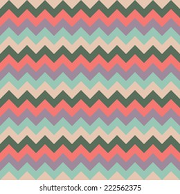 Elegant chevron pattern with a selection of christmas  color palette