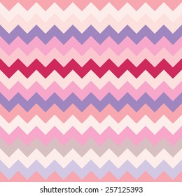 Elegant chevron pattern with a selection of cool and trendy color palette