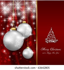 Eleganter Weihnachtshintergrund