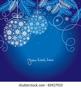 Elegant christmas background