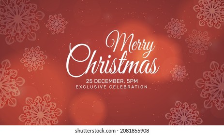 Elegant christmas background with branches and christmas balls