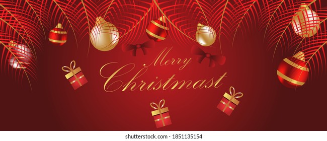 Elegante vector de diseño de fondo navideño