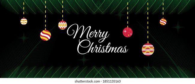 Elegant Christmas Background Design Vector