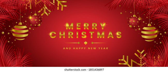 Elegant Christmas Background Design Vector