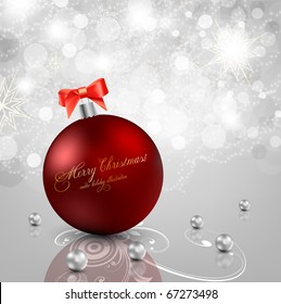 Elegante fundo de Natal. Eps10