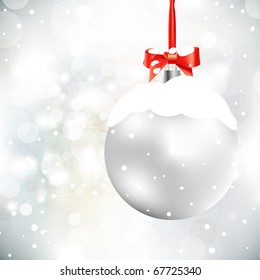 Elegante fondo navideño. Eps10.