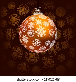 Elegant christmas background.  + EPS8 vector file