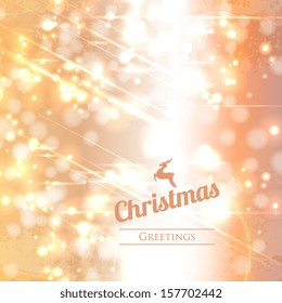 Elegant Christmas background with place for new year text invitation