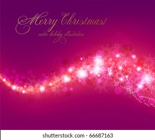 elegant christmas background with place for new year text invitation