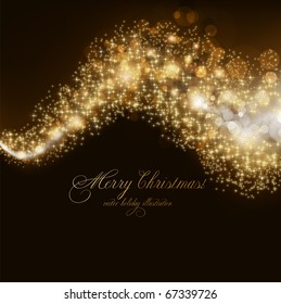 elegant christmas background with place for new year text invitation