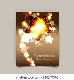 Elegant Christmas background with snowflakes