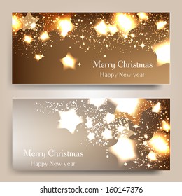 Elegant Christmas background with snowflakes