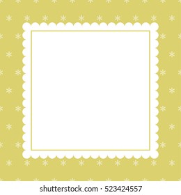 Elegant Christmas background with snowflakes. 