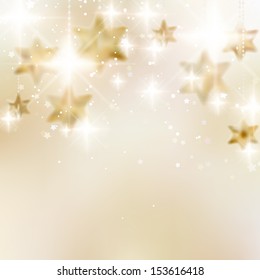 Elegant Christmas background with snowflakes and copyspace. EPS10