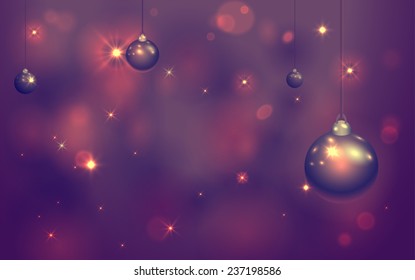 Elegant Christmas Background. Vector Illustration