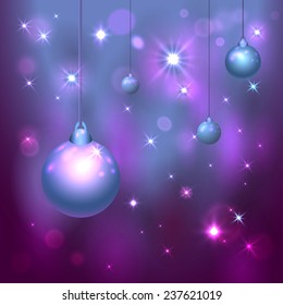 Elegant Christmas Background. Vector Illustration