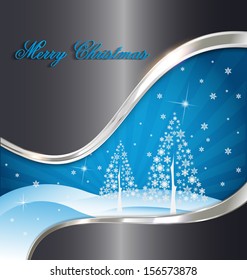 Elegant Christmas decorative background