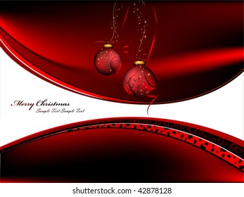 Elegant Christmas Greeting Card