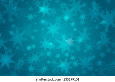 Elegant Christmas and new year background with snowflakes and place for text.