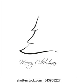 Elegant Christmas tree