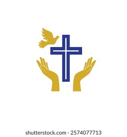 Elegant church logo designs symbolize faith, hope, and community. They are perfect for modern congregations, ministries, and religious organizations. They are customizable and timeless.