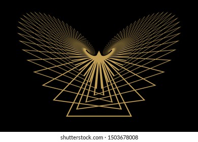 Elegant Circle Abstract Background vector design.