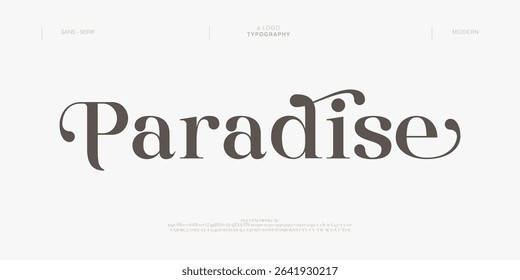 Elegant classic alphabet serif fonts decorative wedding retro concept. Typography Retro vintage alphabet letters fonts and number. vector illustration
