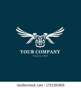 elegant and classic lawyer company logos