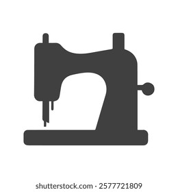 Elegant Classic Sewing Machine Vector Image