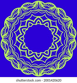 Elegant and classic vector elements great for decoration with mandala
