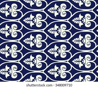 A elegant classic vector simple pattern