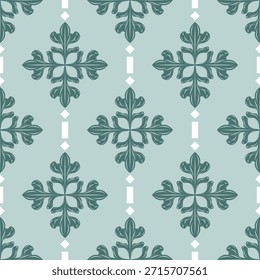 Elegante obra de arte floral barroco Clásica Abstractas con tonos de jade verde y blanco. Diseño delicado del ornamento del rollo de la cruz del lujo y del estilo real para el Fondo de pantalla, mosaico, cerámica, materias textiles, impresiones, alfombra