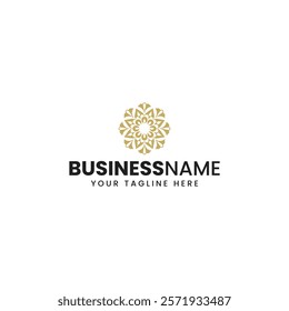 Elegant Classical Mandala Logo Design