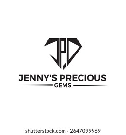 Design elegante e elegante logotipo de joias simbolizando luxo, brilho e beleza intemporal. Perfeito para lojas de joias, designers e marcas de acessórios premium que buscam uma imagem refinada.
