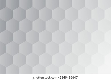 elegant and clean honeycomb pattern backdrop for presentation vector