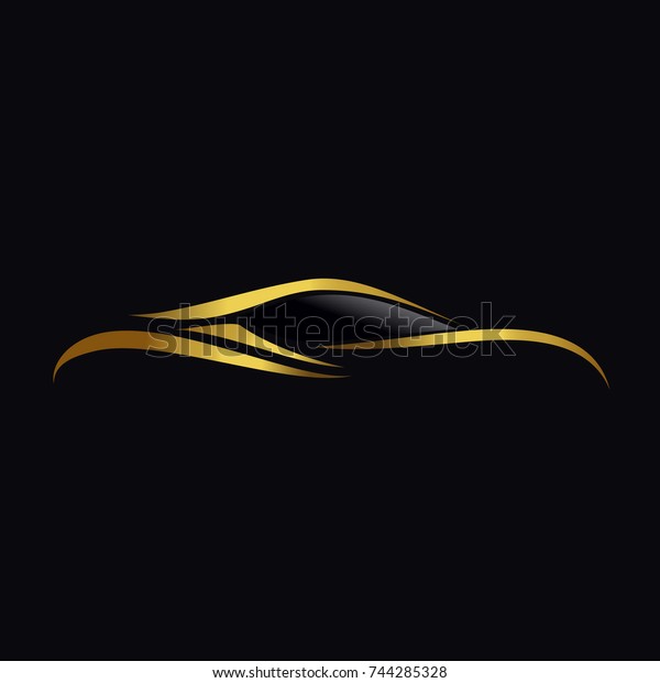 Elegant\
clean and simple car logo design template\
vector