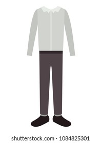 elegant clothes of old man