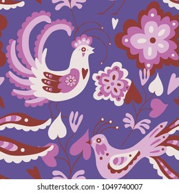 Elegant cold pastel colors pattern good for kids textile or bed linen.