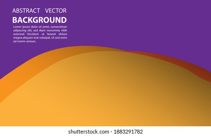Elegant color gradient background design. Abstract geometric background with liquid shapes. Cool background design for posters and banners. Vector illustration Eps10.