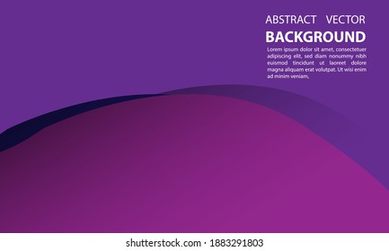 Elegant color gradient background design. Abstract geometric background with liquid shapes. Cool background design for posters and banners. Vector illustration Eps10.