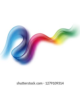 
Elegant color vector wave