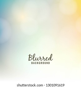 Elegant colorful blurred background