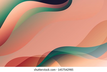 Elegant Colorful Complex Wave abstract background 
