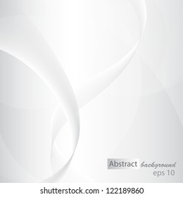 Elegant Colorful Light Lines Background - Vector illustration. Beautiful Background For Your Design