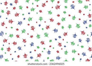 Elegant colorful  pattern. Seamless vector texture. Spring bouquet.  Floral seamless background for fashion prints. unique multi color pattern. Beautiful illustration.
